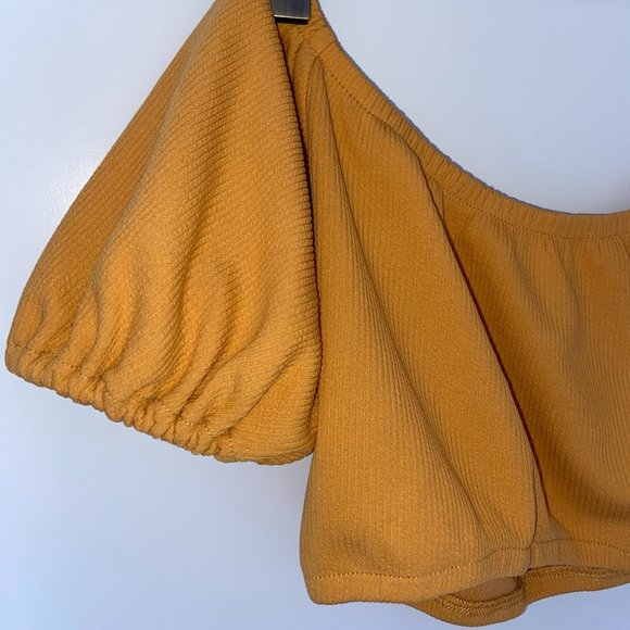 Sabo Skirt Ribbed Jogger Set || Mustard Yellow - Picture 6 of 13
